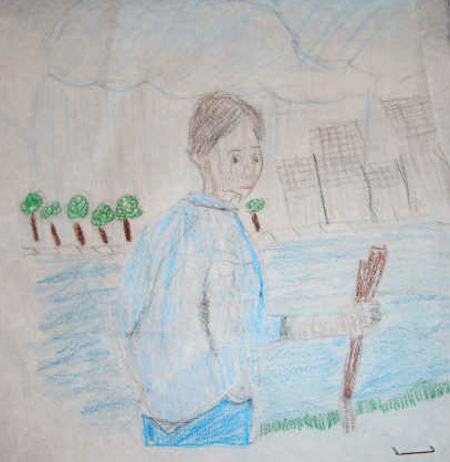 Cesar's Drawing of Manny