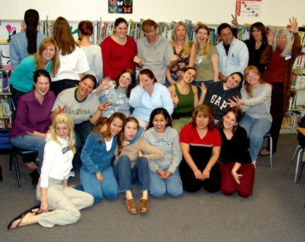 The silly class photo