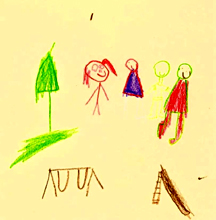 This is Lupita's drawing.